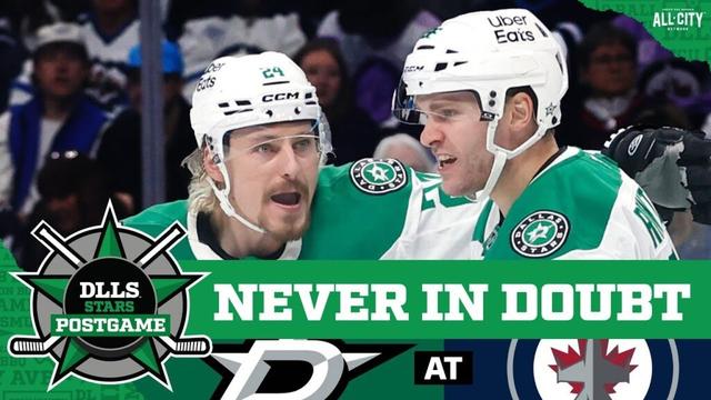 From Rout To Nail-Biter: Stars Beat Jets In Opener 5-4 | DLLS STARS POSTGAME