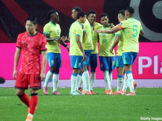 ブラジルが韓国相手に圧巻5ゴールで圧勝!14日に日本代表戦、最高の形で来日へ - gekisaka.jp