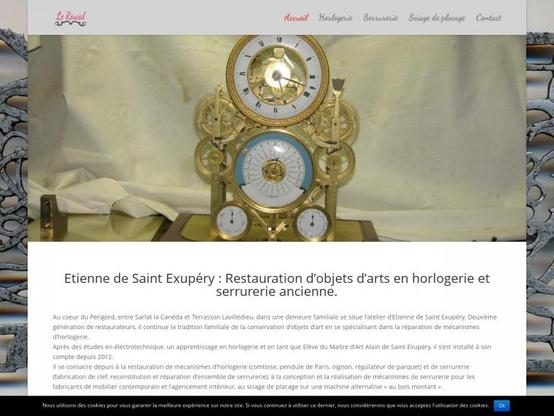 Horlogerie Le Roucal - Etienne de Saint Exupéry à #TerrassonLavilledieu (#Dordogne) Etienne de Saint Exupéry, deuxième génération de restaurateurs, installé à son compte depuis 2012, se consacre...
Suite 👉 https://artisansdupatrimoine.fr/professionnel/6774/le-roucal-etienne-de-saint-exupery-terrasson-lavilledieu
#Artisan #Restauration #Patrimoine