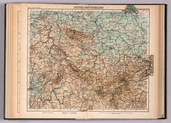 An old map of Germany from the website linked in the post.