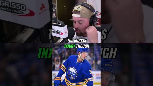 How concerned are you about Josh Norris's injury? #buffalosabres #sabres #nfl #wgr #sabrehood #wgr