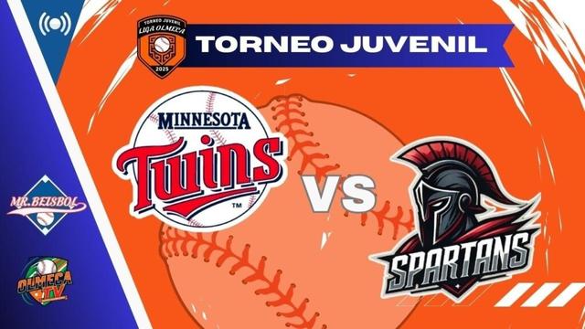 ⚾️ TWINS vs SPARTANS| TORNEO JUVENIL DE BEISBOL LIGA OLMECA