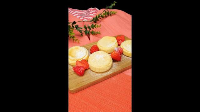 【一口でとろ〜り！】型がなくても大丈夫！セルクルで作る本格ミニチーズケーキ / Mini Cheesecake