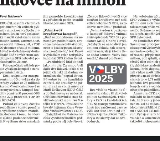 PrintScreen článku z dnešního Práva