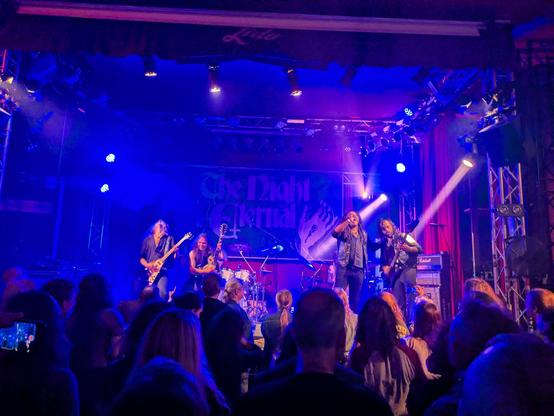 Photograph of The Night Eternal on stage @ Lido, Berlin