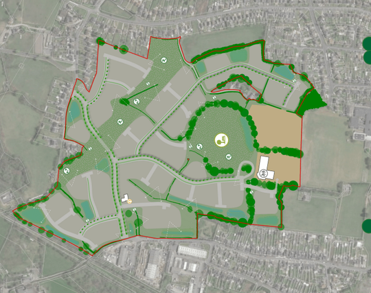 Persimmon's Pontarddulais Masterplan