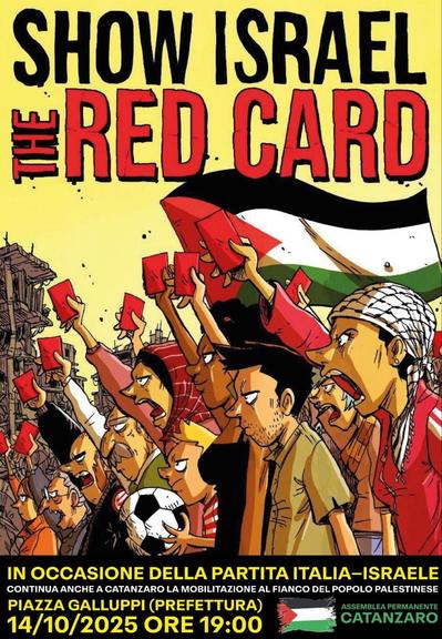 Show Israel the red card