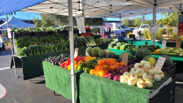 Vegetable display