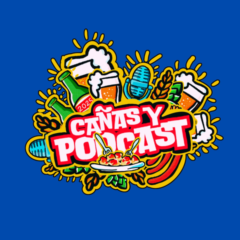 Logo Cañas y Podcast II Edición