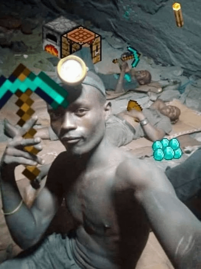 just found some diamonds with my homies