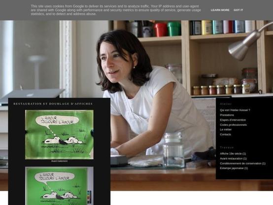 Papier et art graphique Atelier Kessel à #Feucherolles (#Yvelines) L'atelier Kessel est spécialisé dans la restauration et la conservation d'oeuvres graphiques et de documents anciens et contemp...
Suite 👉 https://artisansdupatrimoine.fr/professionnel/4277/atelier-kessel-feucherolles
#Artisan #Restauration #Patrimoine