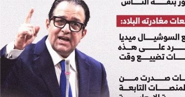 علاء عابد لليوم السابع: لحم أكتافى من خير مصر.. والرد على الشائعات تضييع وقت