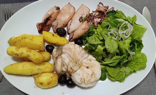 Das Essen ist serviert