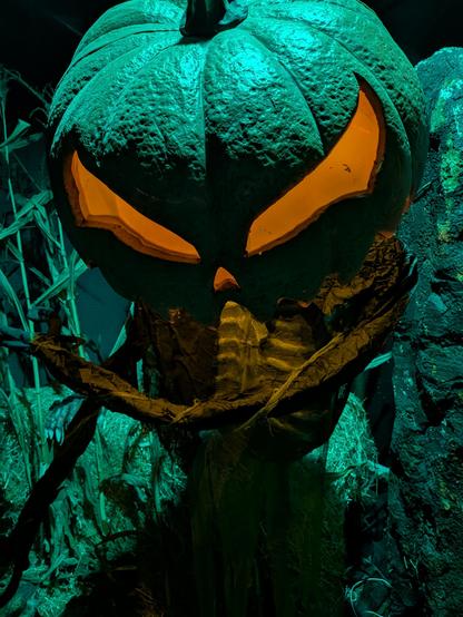 Creepy pumpkin!