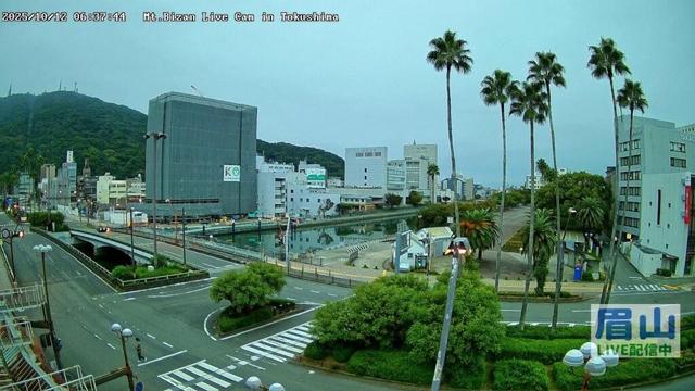 【LIVE配信】眉山ライブカメラ（徳島県徳島市）/Mt. Bizan in Tokushima Japan - Live Cam