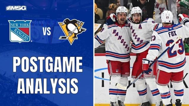 Mike Sullivan Returns To Pittsburgh With Rangers Dominant 6-1 Win | New York Rangers