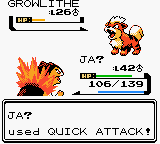 Screenshot of Pokémon Gold
