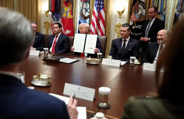 President Trump proclamating his love for Benedict Arnold