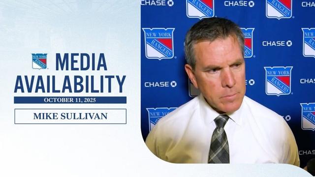 NYR at PIT: Mike Sullivan Postgame Media Availability | Oct. 11, 2025