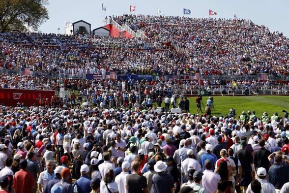 New York man arrested at Ryder Cup, accused of stealing golf cart
