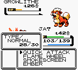 Screenshot of Pokémon Gold