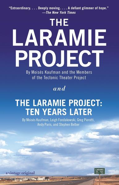 Cover of the published text, showing a long, lonely road with a green Laramie street sign, with a huge, powder blue sky and low clouds. By Amazon.com, Fair use, https://en.wikipedia.org/w/index.php?curid=18447253