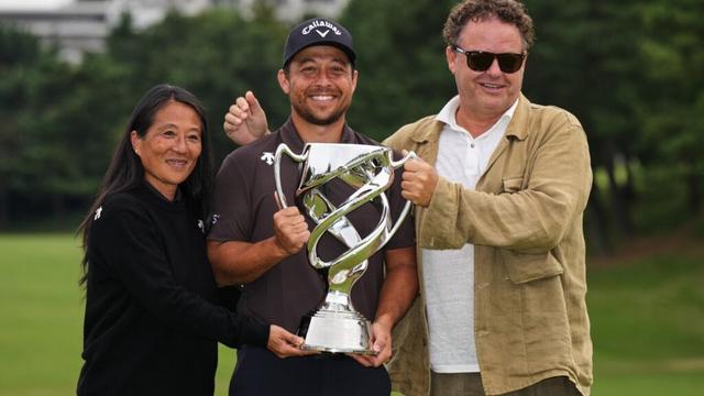 Schauffele wins in Japan, where he has connections