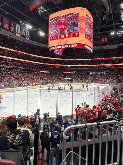 First visit to Amerant Bank Arena
