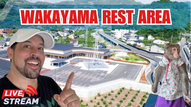 (LIVE) Japan Exploring: Wakayama Rest Area w/Shows and Dogs!