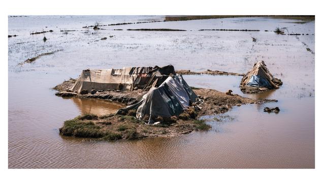 Des abris de fortunes