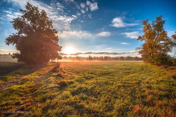 Wsch贸d s艂o艅ca i mg艂a...