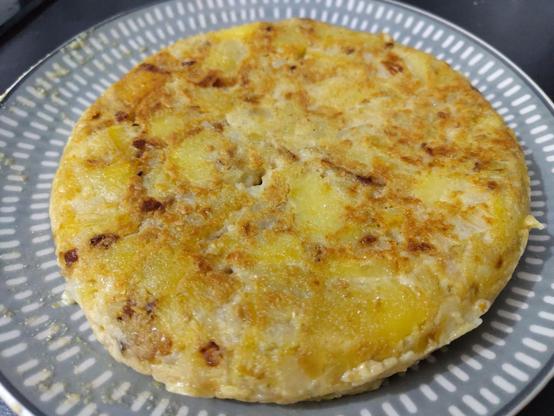 tortilla de patata vegana