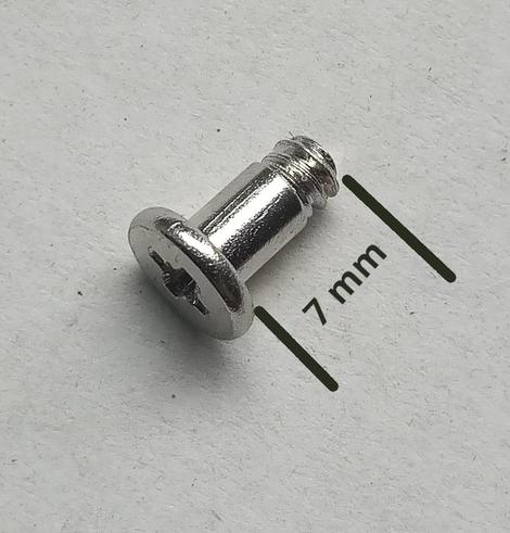 6-32 UNC Schraube, 16 mm, ohne Vollgewinde