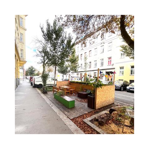 Ein Parklet