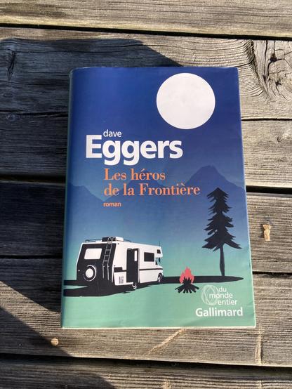 Picture of a book on a table