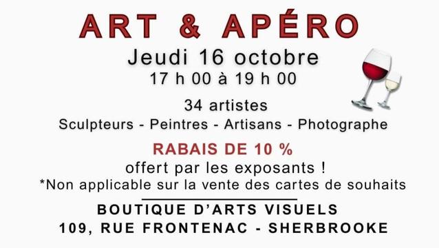 10% de rabais sont offerts par les artistes !