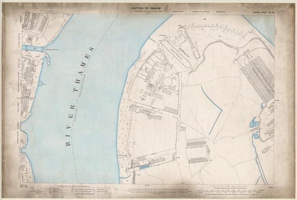 An old map of England from the website linked in the post.