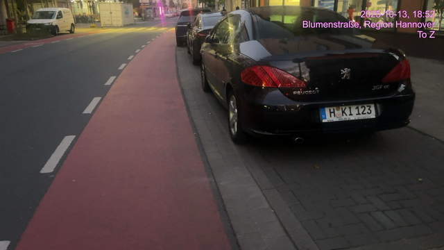 #Blutzoll in der Radverkehrs Metropole Hannover - Wie Hier In Der Veloroute 05/06