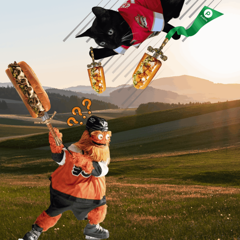 Jason Purrhees and Gritty in the Battle of the Subs
