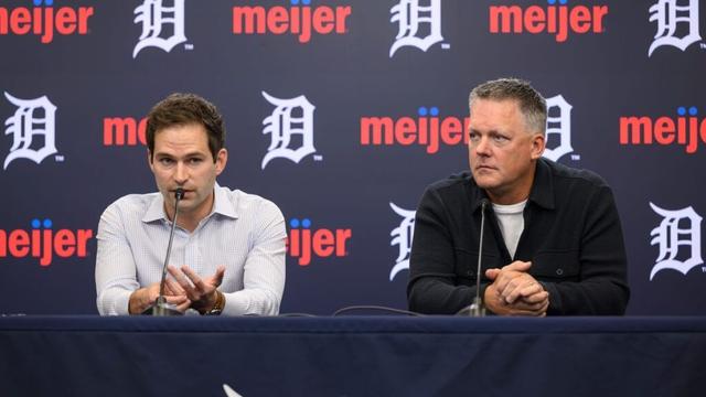 Detroit Tigers' season-ending press conference with Scott Harris, AJ Hinch
