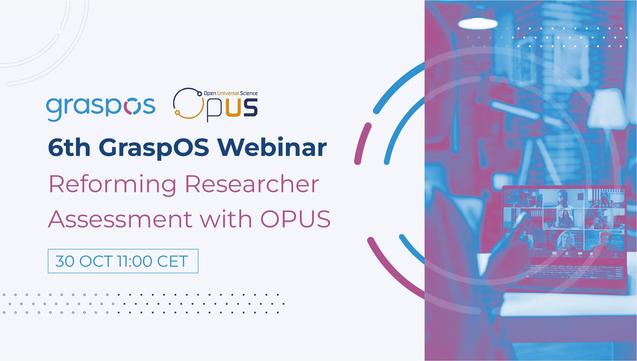 GraspOS x OPUS webinar 
30 October 11 CET