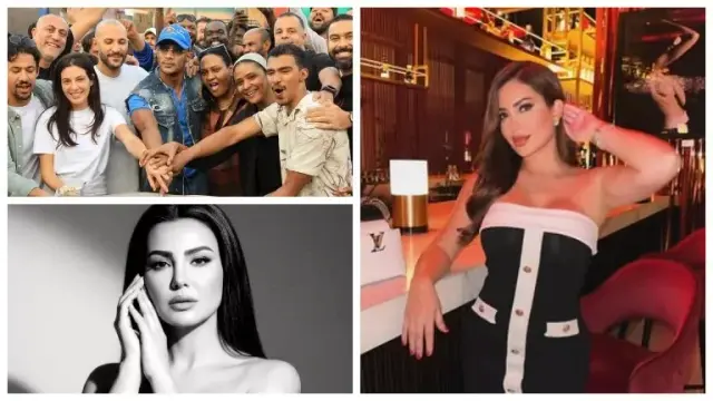 أحمد سعد مع محمد صلاح ونسرين طافش جريئة.. لقطات لنجوم الفن خلال 24 ساع