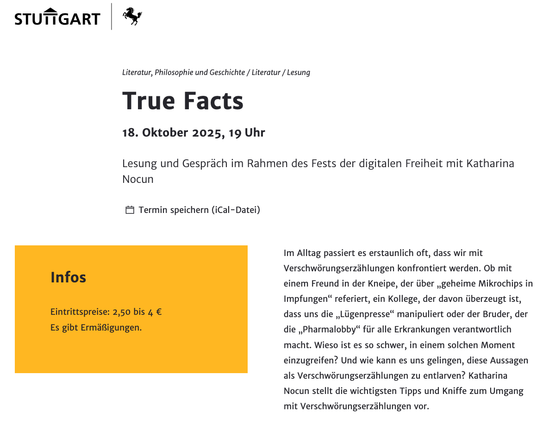 Im Alltag passiert es erstaunlich oft, dass wir mit Verschwörungserzählungen konfrontiert werden. Ob mit einem Freund in der Kneipe, der über „geheime Mikrochips in Impfungen“ referiert, ein Kollege, der davon überzeugt ist, dass uns die „Lügenpresse“ manipuliert oder der Bruder, der die „Pharmalobby“ für alle Erkrankungen verantwortlich macht. Wieso ist es so schwer, in einem solchen Moment einzugreifen? Und wie kann es uns gelingen, diese Aussagen als Verschwörungserzählungen zu entlarven? Katharina Nocun stellt die wichtigsten Tipps und Kniffe zum Umgang mit Verschwörungserzählungen vor.