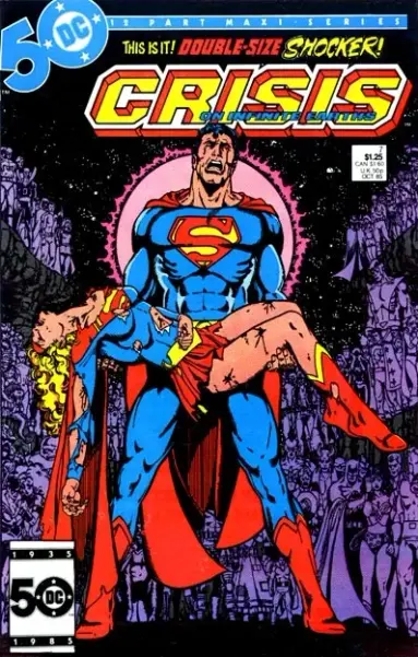 Crisis on Infinite Earths Vol 1 #7
October, 1985
Cover Artists:
George Pérez Tom Ziuko Gaspar Saladino