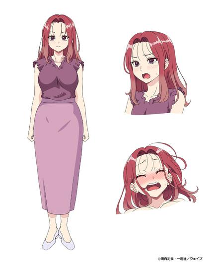 Character Design of Akane Tsuda