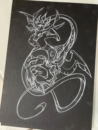 dragon drawing