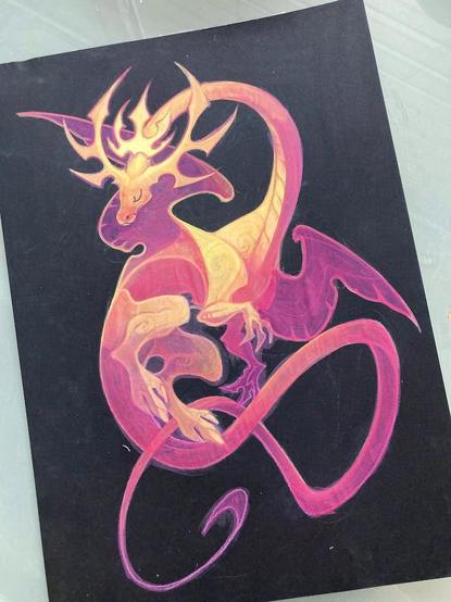 dragon drawing