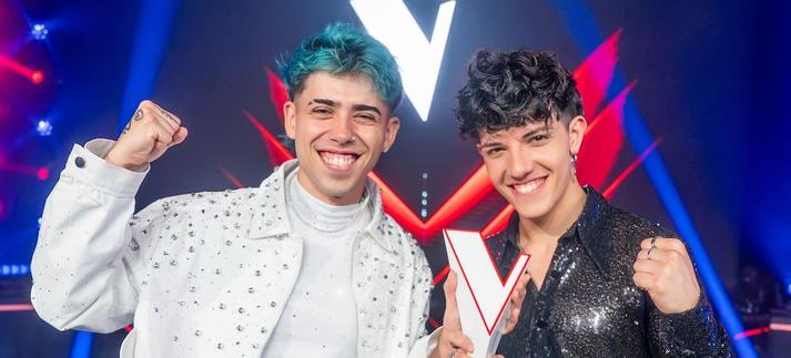 Luck Ra y Nicolás Behringer ganan La Voz Argnetina 2025 / adrian diaz bernini
