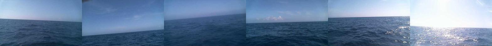 This is an image captured by a buoy floating at sea.