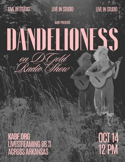 Dandelioness today on KABF live